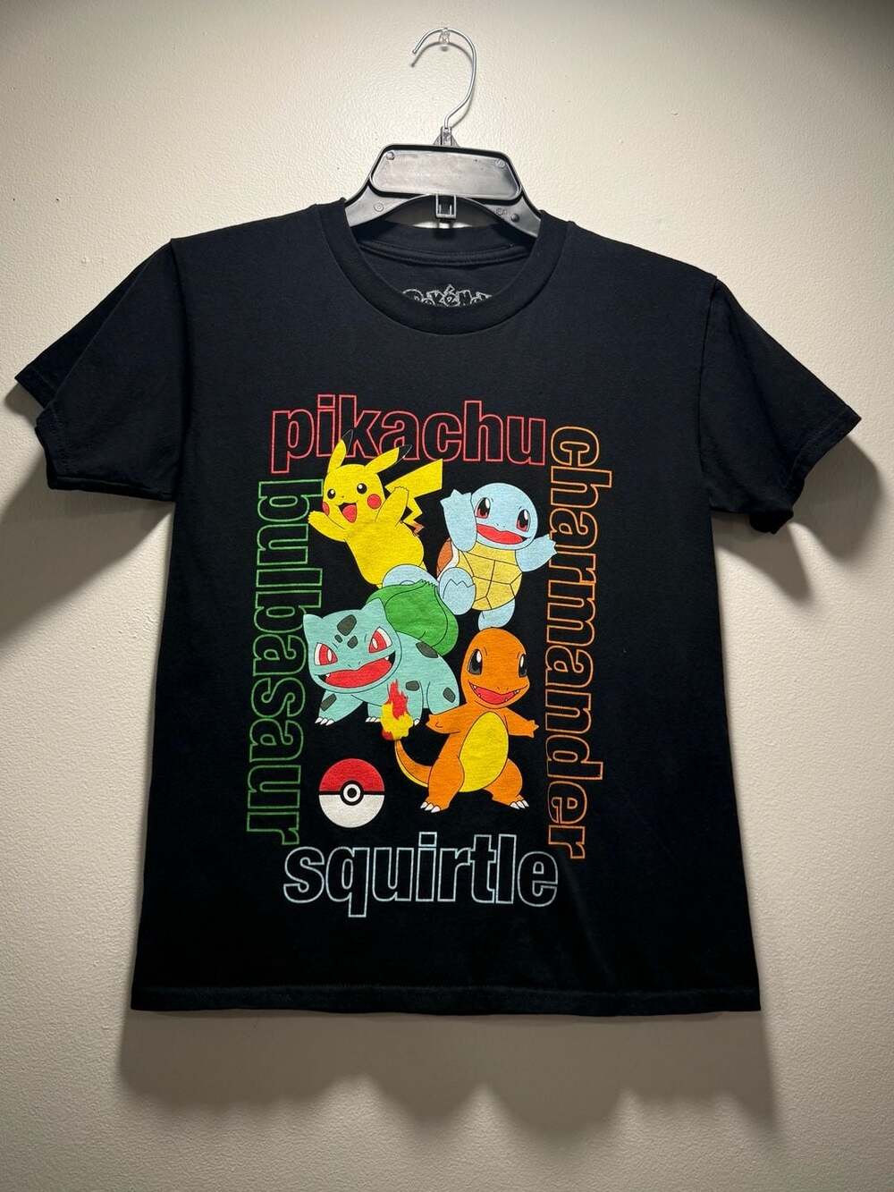 Pokemon Black T-Shirt M